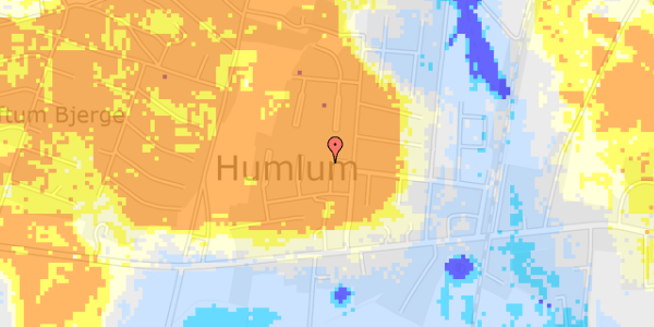 Ekstrem regn på Stenvej 16