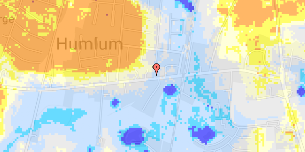 Ekstrem regn på Vesterbrogade 12