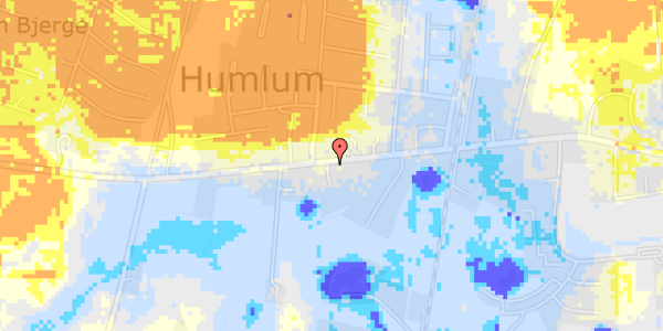 Ekstrem regn på Vesterbrogade 33