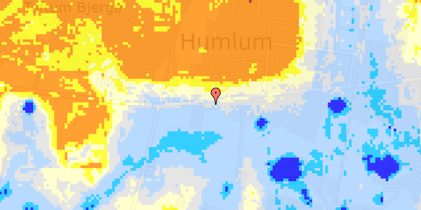 Ekstrem regn på Vesterbrogade 55