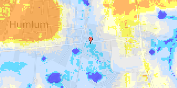 Ekstrem regn på Østerbrogade 4