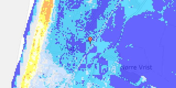 Ekstrem regn på Alkajavej 1