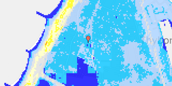 Ekstrem regn på Limfjordsvej 13