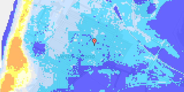 Ekstrem regn på Neerlandiavej 106