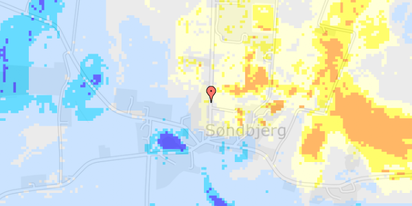 Ekstrem regn på Aggerholmsvej 7