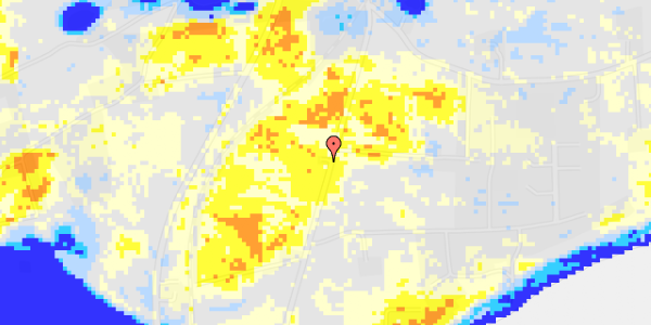 Ekstrem regn på Gl Landevej 10