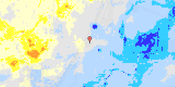 Ekstrem regn på Thybanevej 2