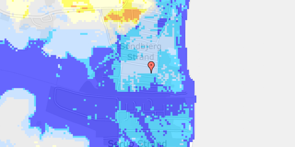 Ekstrem regn på Valborgsvej 9