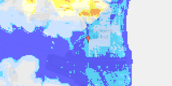 Ekstrem regn på Ydunsvej 1