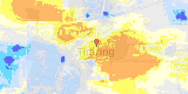 Ekstrem regn på Bjerregårdvej 3