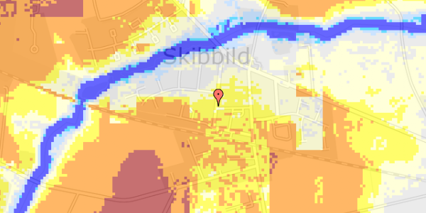 Ekstrem regn på Hermodsvej 3