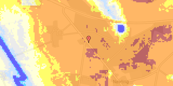 Ekstrem regn på Herningvej 48