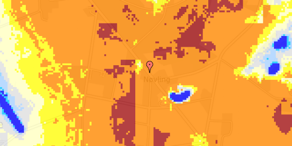 Ekstrem regn på Herningvej 54