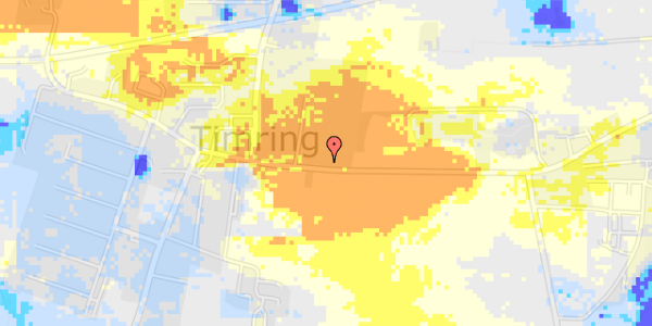 Ekstrem regn på Møltrupvej 71