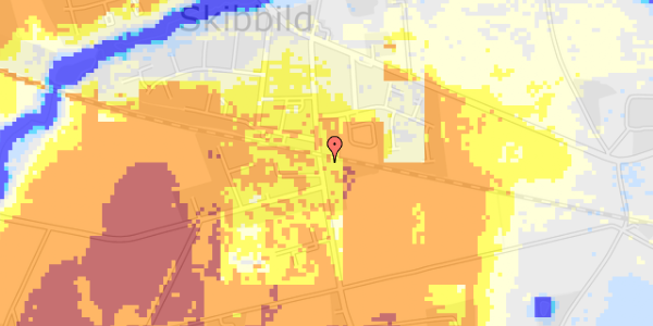 Ekstrem regn på Odinsvej 23A