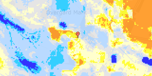 Ekstrem regn på Overgårdvej 20