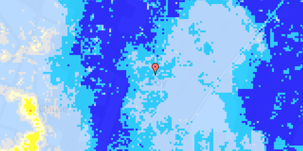 Ekstrem regn på Gaffelbjergvej 3