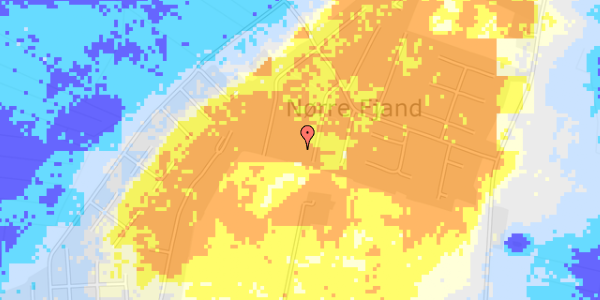 Ekstrem regn på Helmklit 330