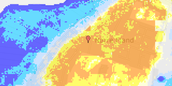 Ekstrem regn på Helmklit 357