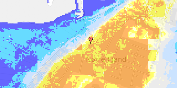 Ekstrem regn på Helmklit 366