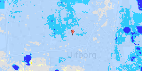 Ekstrem regn på Ove Krarupsvej 4