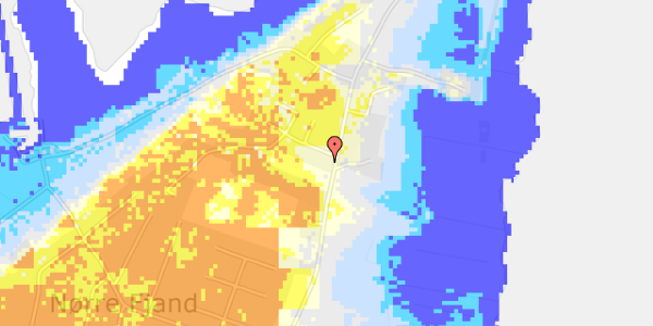 Ekstrem regn på Skindbjergvej 392