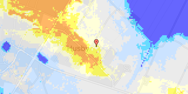 Ekstrem regn på Sognegårdsvej 14