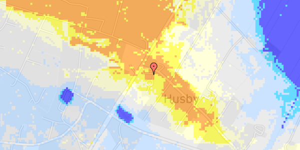 Ekstrem regn på Sognegårdsvej 15