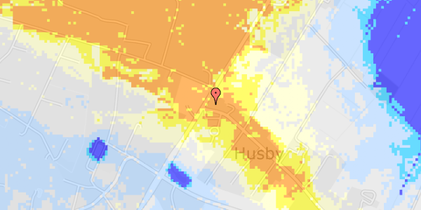 Ekstrem regn på Sognegårdsvej 36