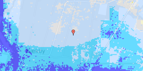 Ekstrem regn på Vester Mosevej 17