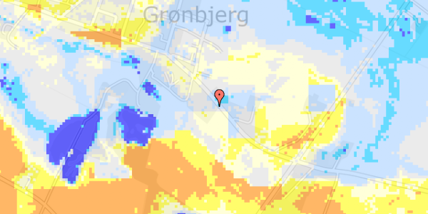 Ekstrem regn på Algade 1