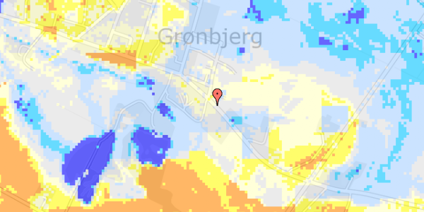 Ekstrem regn på Algade 11