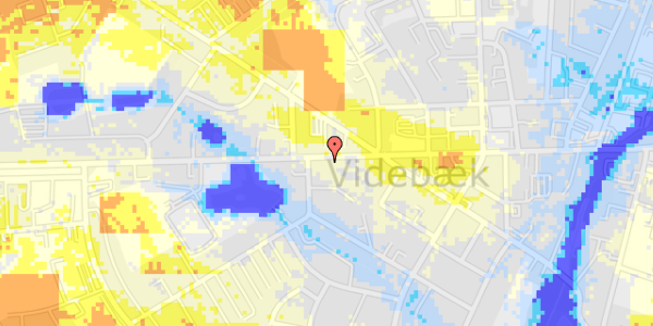 Ekstrem regn på Bredgade 65