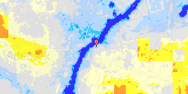 Ekstrem regn på Herningvej 1