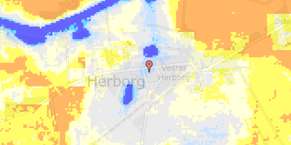 Ekstrem regn på Møllevej 1