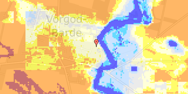 Ekstrem regn på Nørregaardsvej 25