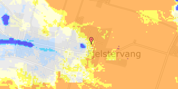 Ekstrem regn på Nørrevænget 5