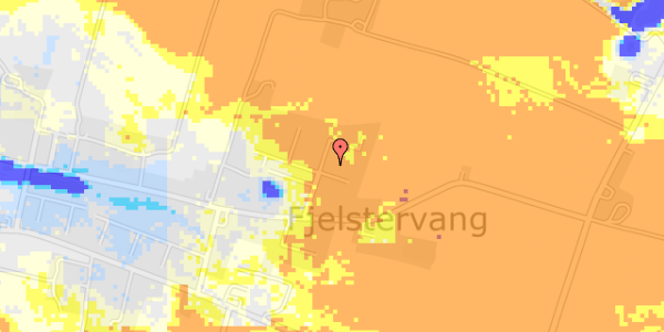 Ekstrem regn på Nørrevænget 12