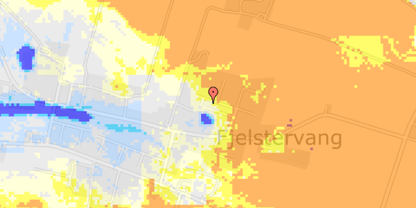 Ekstrem regn på Nørrevænget 17