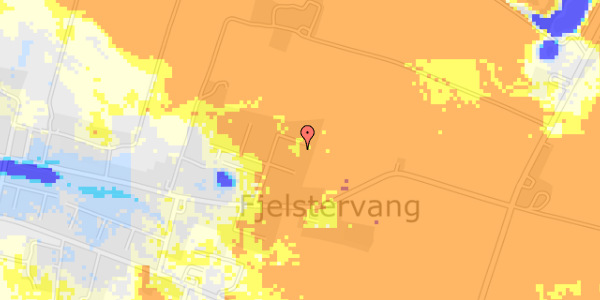 Ekstrem regn på Nørrevænget 18