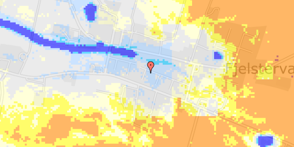 Ekstrem regn på Rugtoften 1