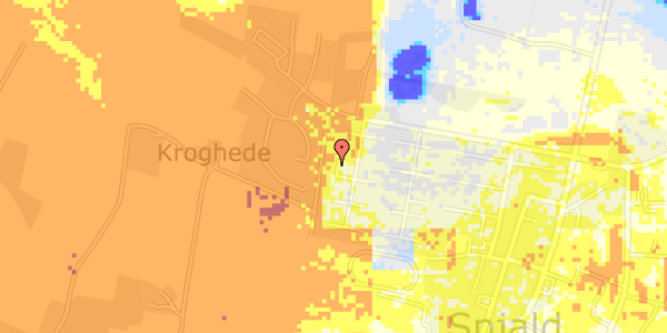 Ekstrem regn på Skovbakken 16