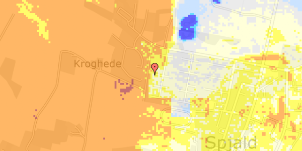 Ekstrem regn på Skovbakken 18