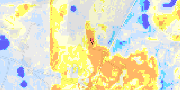 Ekstrem regn på Djeldvej 32