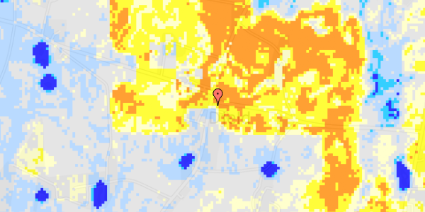 Ekstrem regn på Djeldvej 37