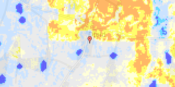 Ekstrem regn på Djeldvej 47