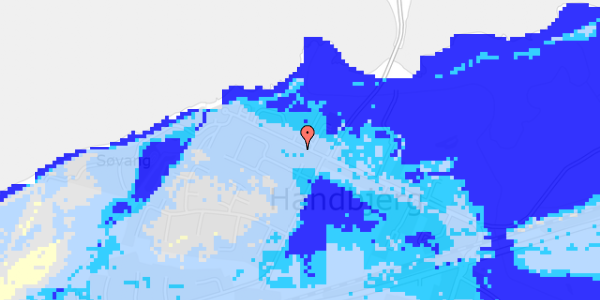 Ekstrem regn på Fjordboen 4