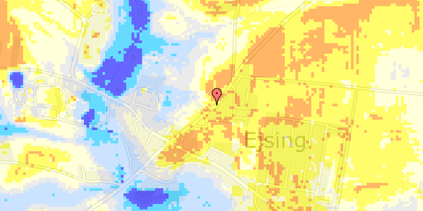 Ekstrem regn på Gl Landevej 13