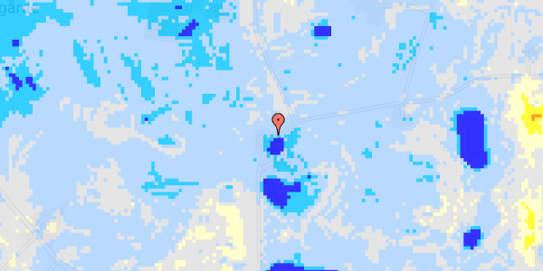 Ekstrem regn på Højbjergvej 1