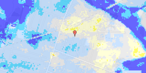 Ekstrem regn på Nylandsvej 15